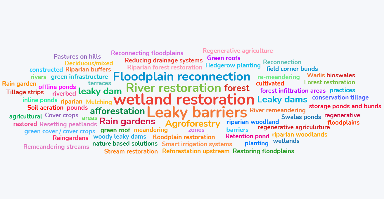 picture of the brainstorming during the workshop